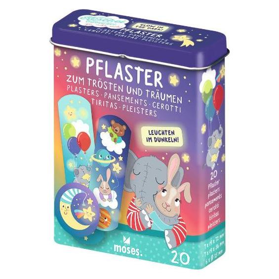Moses Pflaster Kleine Kuschelhelden Leuchtend (20x) (38187)