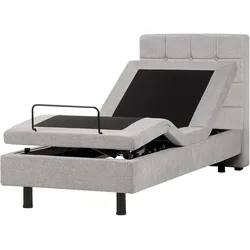POLSTERBETT verstellbar 80x200 cm Grau Duke