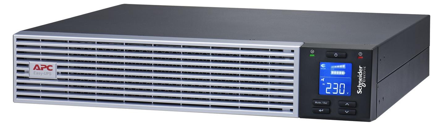 APC Easy UPS Online dubbele conversie UPS, 1 kVA, 900 W, sinusgolf, 110 V, 300 V
