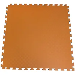 Ergofloor - EVA Sicherheitsmatte 1000x1000 Orange/Grau