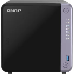 QNAP TS-432X-4G 4-BAY 3.5IN DESKTOP, NAS, Schwarz