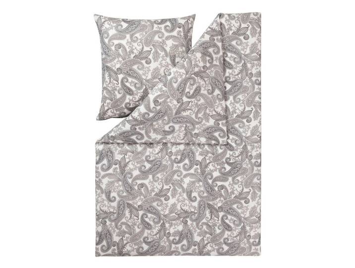 Estella Bettwäscheset, Sandfarben, Textil, Paisley, 160x210 cm, Heimtextilien, Bettwäsche, Bettwäsche