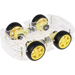 Joy-it Roboter Fahrgestell Roboter Auto Kit 4WD Bausatz Robot03