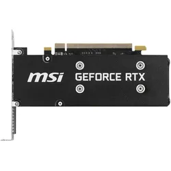 MSI RTX3050 LP E OC (6 GB, GDDR6), Grafikkarte, Schwarz