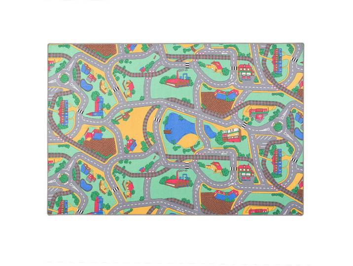 Snapstyle Kinder Strassenteppich, Mehrfarbig, 80x320 cm, Teppiche und Böden, Teppiche, Kinderteppiche