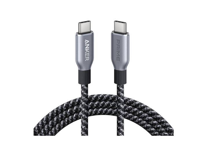 Anker Prime Câble USB-C vers USB-C tressé recyclé, 240 W, 180 cm