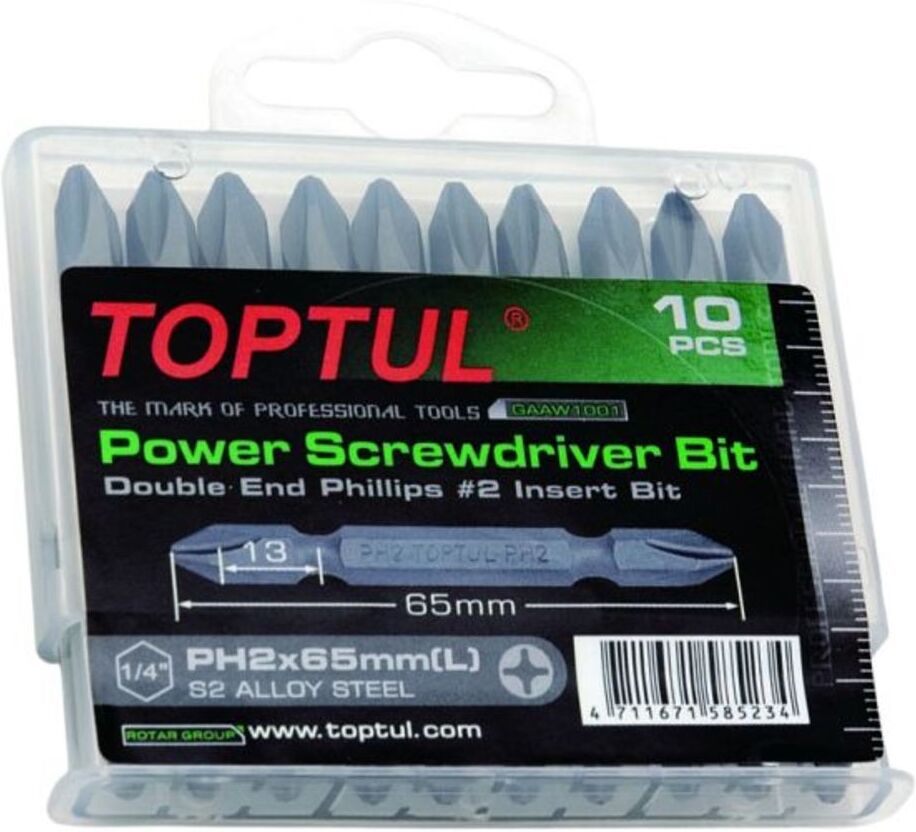 Toptul Set di lame per cacciavite GAAW1001