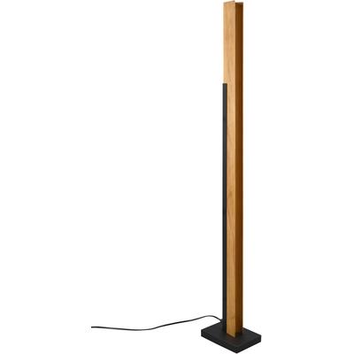 TRIO LEUCHTEN LED Stehlampe "Kerala", schwarz (schwarz matt), 1, H: 120cm, 1 Stk., Leuchten, Stehleuchte Wohnzimmer Höhe 120cm, Touchdimmer, LED warmweiß, 1950 Lm, LED Stehlampe