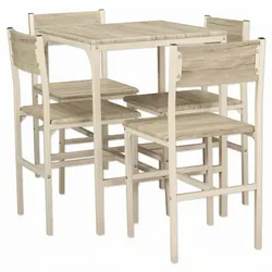 Bartisch-Set mit 4 Stühlen Mod. PORTOFINO von Yelloo