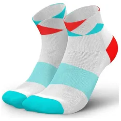 Incylence, Unisex, Sportsocken, Running Peaks (35 - 38), Weiss