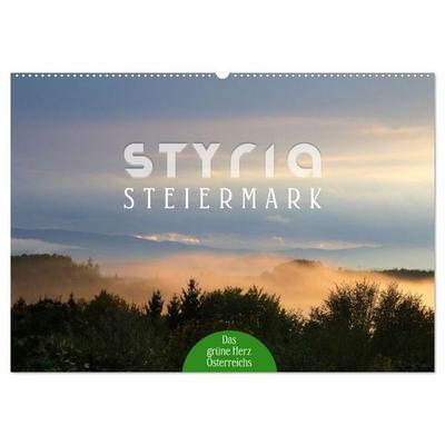 Styria – Steiermark (Wandkalender 2027 DIN A2 quer), CALVENDO Monatskalender