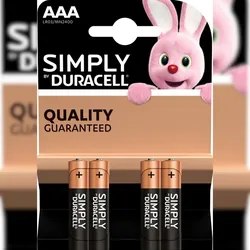 Duracell Simply MN2400-LR03-AAA-Micro  4er Blister