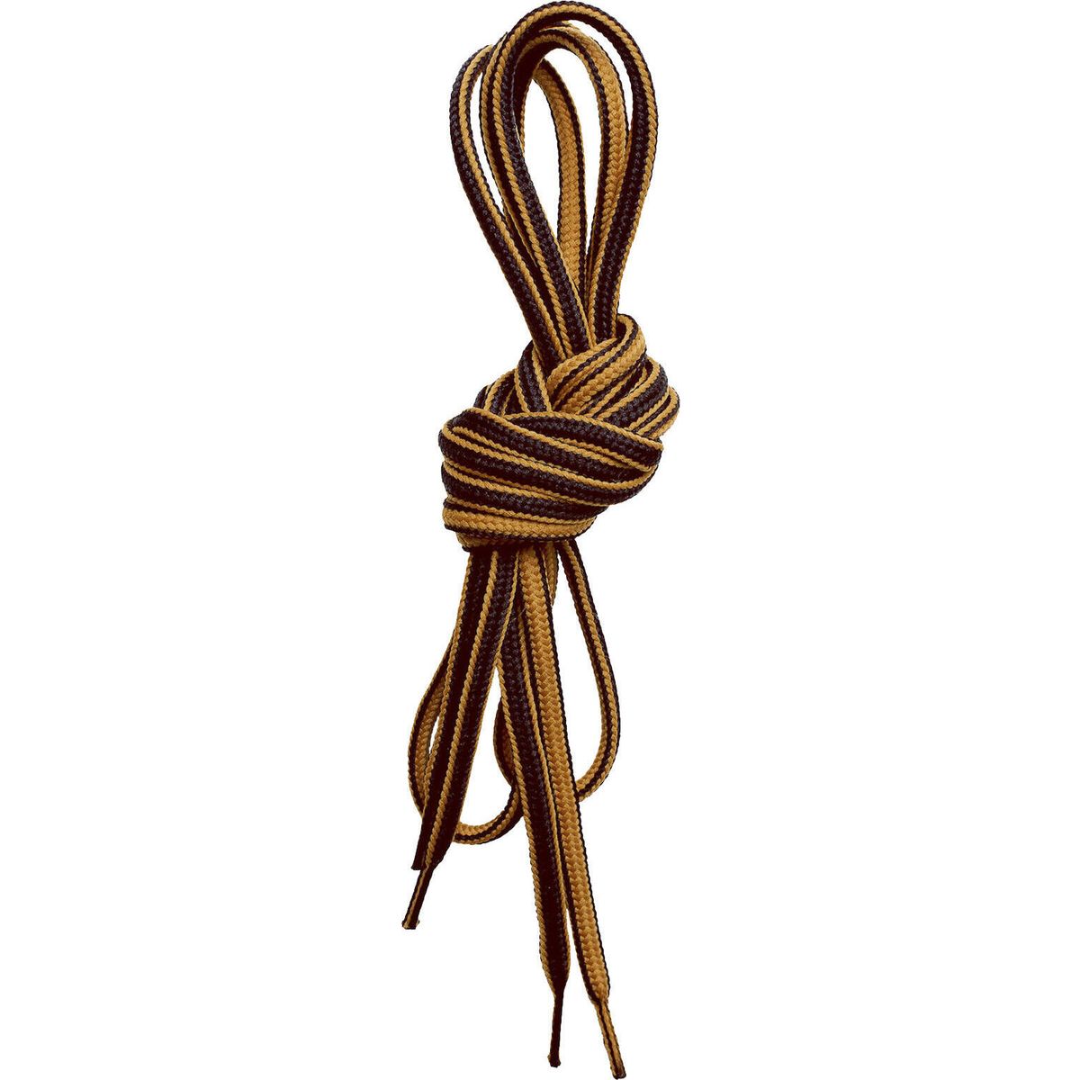 Lundhags Round Shoe Laces 130cm yellow/brown (213) 130CM 1050202-213-130CM