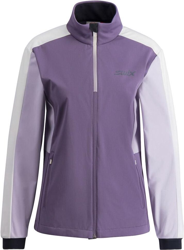 Swix  - Cross Jkt Wmn Dusty Purple Light Purple - L - Veste Nordique