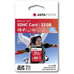 AgfaPhoto - Flash-Speicherkarte - 32 GB - Class 10 - SDHC