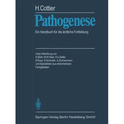 Pathogenese, Set von H. Cottier, Springer Berlin, 978-3-642-67214-9