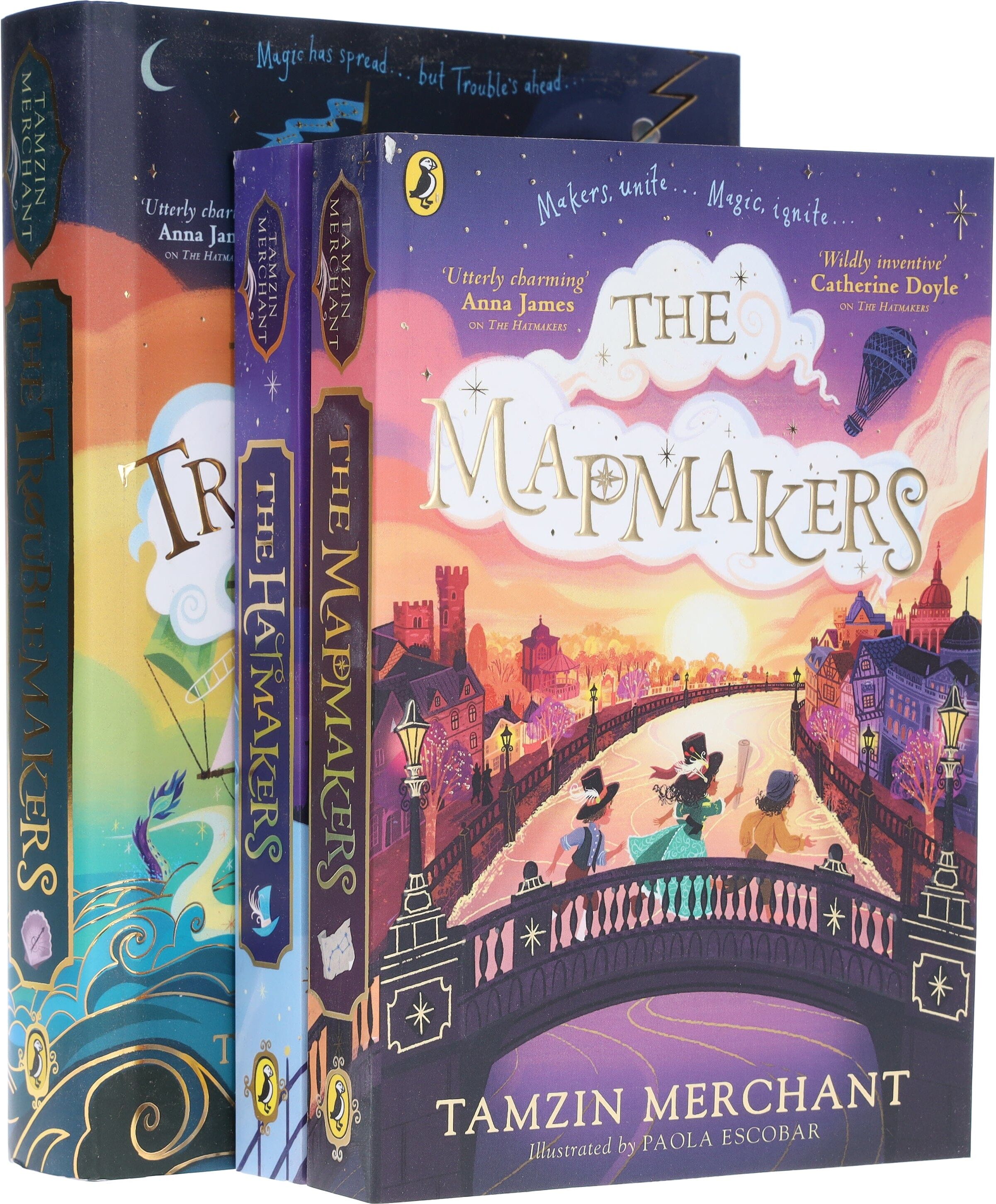 The Hatmakers Series By Tamzin Merchant 3 Books Collection Set - Ages 8-13 - Paperback/Hardback Penguin Random House Children's UK