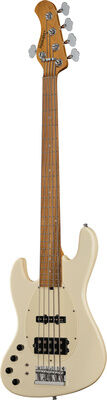 Sadowsky MetroExp21 Vint MJ5 Mor LH OWH Solid Olympic White