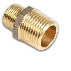 Rotguss Gewindefitting Reduziernippel mit AG (Ausführung: 1''AG - 3/4''AG)