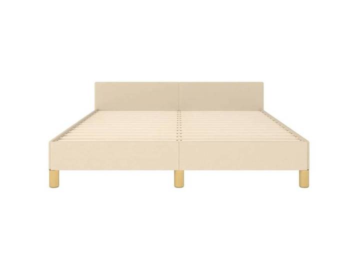 Remise 2026®Cadre de lit - sans matelas - crème - Structure de lit double - 140x190cm tissu 287 2082217
