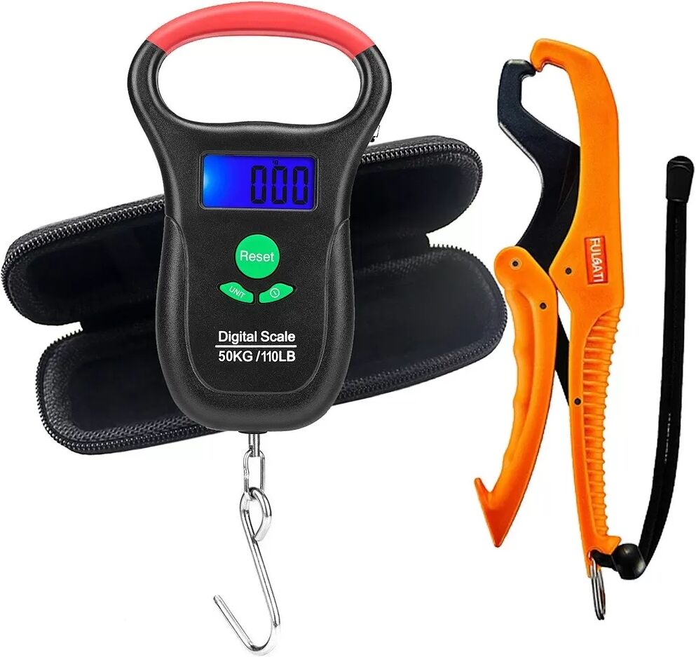 INF Pèse-Bagage Numérique avec Thermomètre et Mètre Ruban - Capacité 25kg/50kg