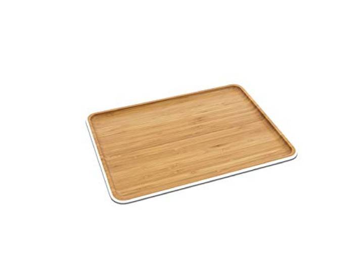 Pebbly NBA058 dienblad, bamboe