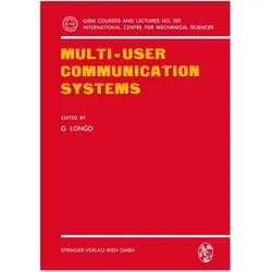 Multi-User Communication Systems, Fachbücher von Giuseppe Longo
