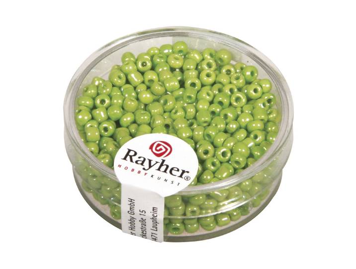 Rayher Rocailles Opak Gelüstert 2.6 mm 17 g
