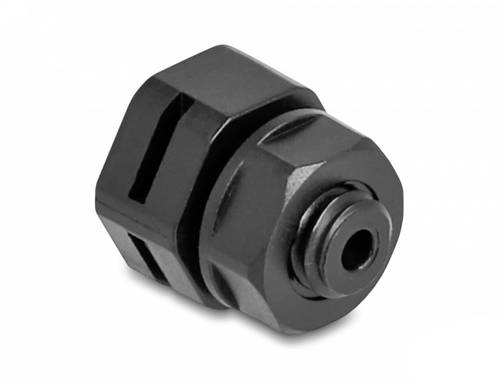 Delock 60477 60477 Druckausgleichselement 4mm M6 Polyamid Schwarz 1St.
