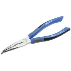 CYCLUS TOOLS Spitzzange gebogen | NiCr | 3-Komponentengriff