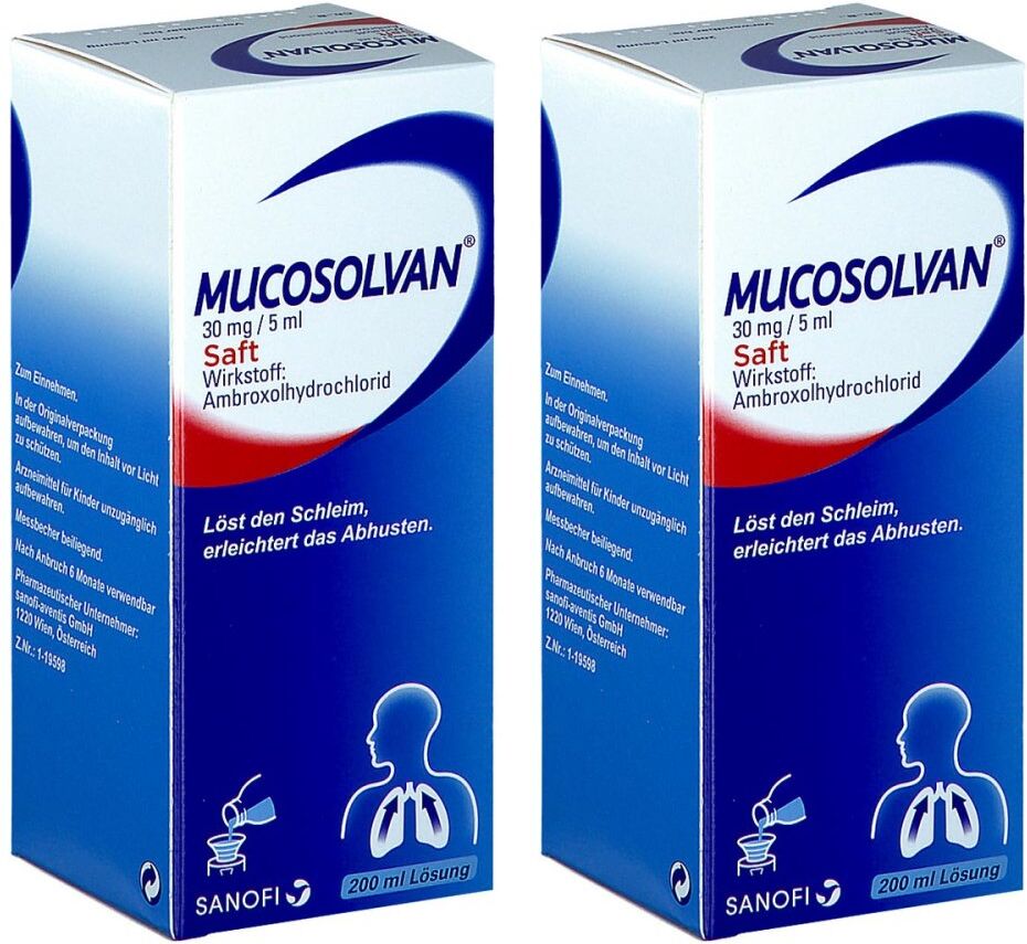 Mucosolvan Schleimlöser Hustensaft 2x200ml