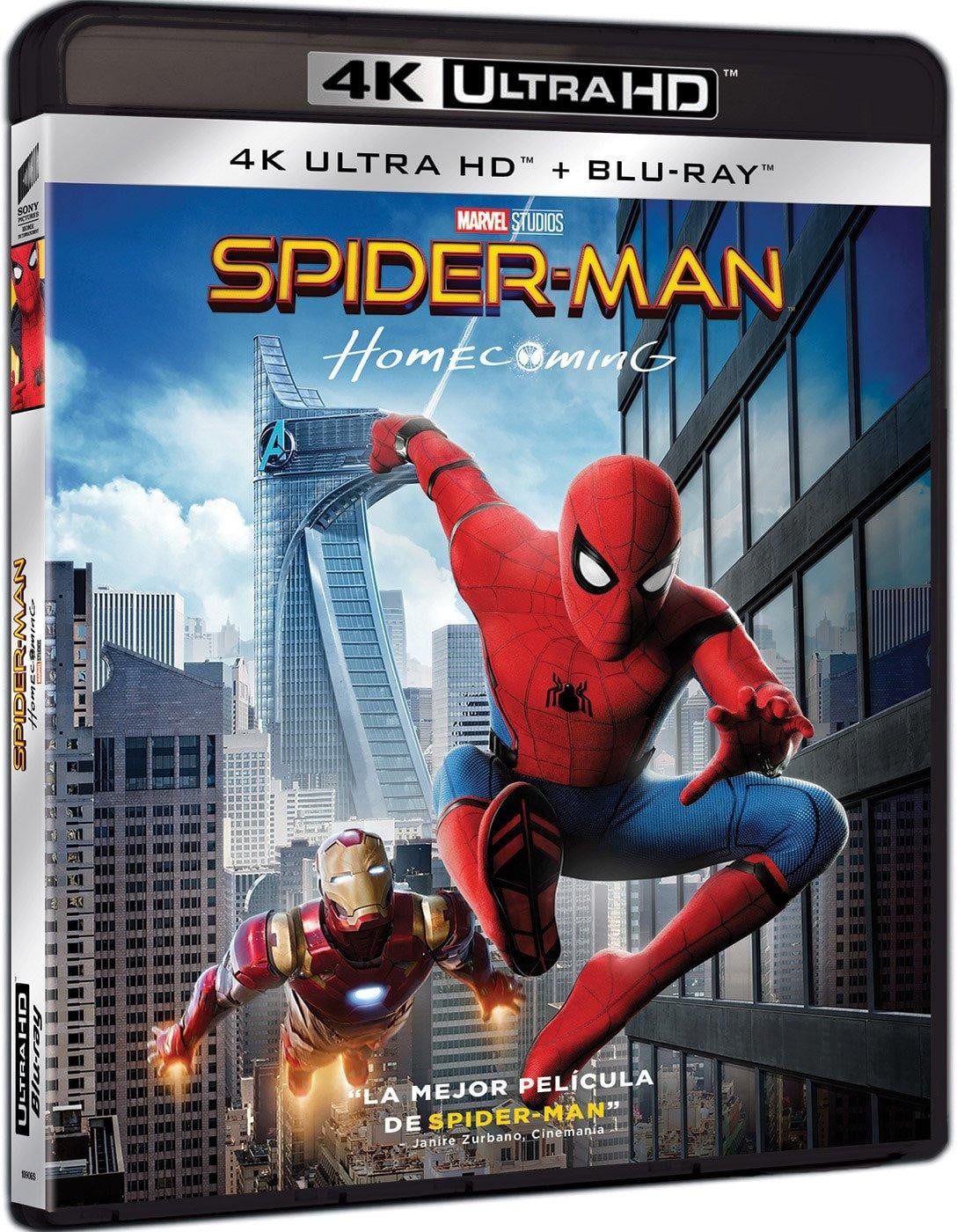 Sony Spider-Man: Homecoming 4K Ultra HD + Blu-ray