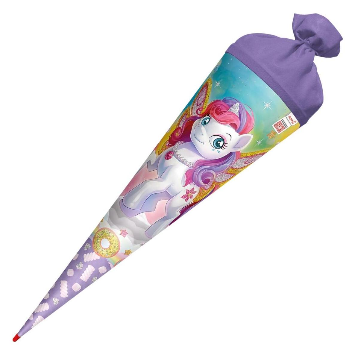 Roth Schultüte 70cm Feen-Pferd Flora (70 cm, 1x) (677546)