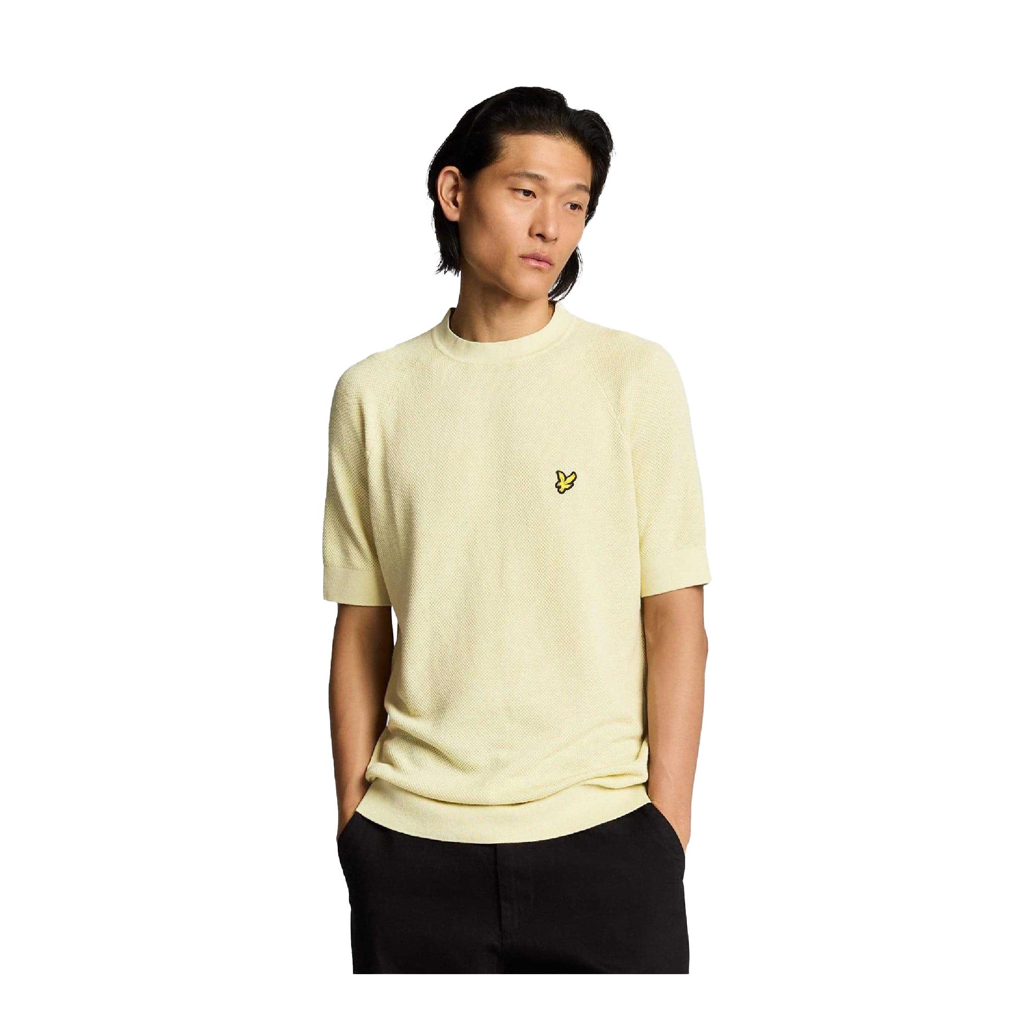 Lyle & Scott - T-Shirt für Herren, Jerseyware, Regulär (Beige)