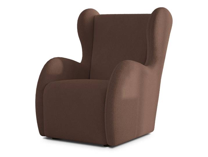 SESSEL MASTI Polstersessel Loungesessel ergonomisch, Braun