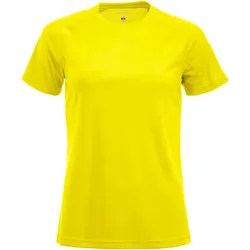 CLIQUE Premium Active Sportshirt Damen 11 - visibility gelb S
