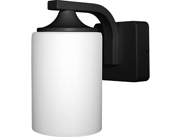 Osram Wandleuchte, ENDURA Classic, Schwarz, E27, IP43