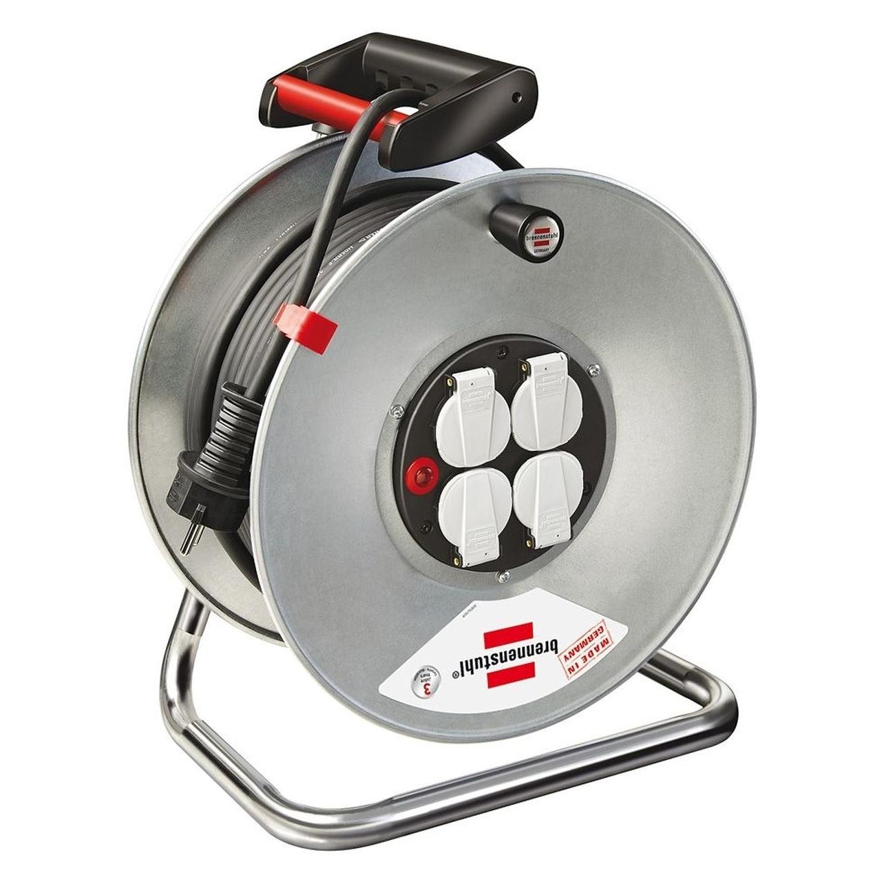 Brennenstuhl Garant S 4 Export Kabeltrommel H05VV-F 1,5 (25 m, 1.50 mm²) (1195056)