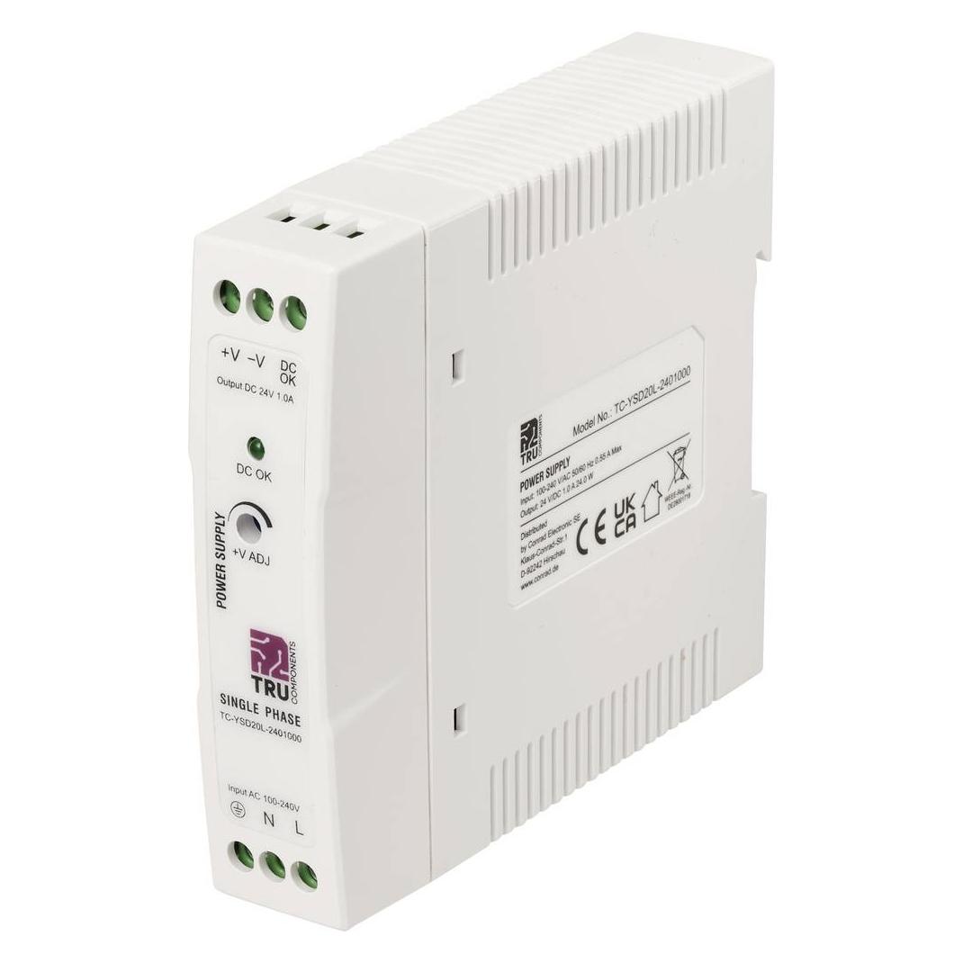 Tru Components TC-14382284 Hutschienen-Netzteil (DIN-Rail) Verbrauch (StandBy) 0 (TC-14382284)
