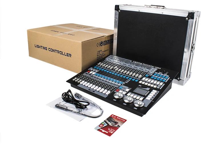 DMX-Lichtsteuerpult - 1024-Kanal-Konsole - Für PAR-Scheinwerfer und Moving Heads - Für Bühne und DJ - 90-240 V - EU-Stecker