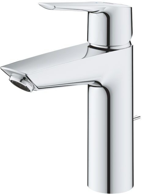 Grohe QuickFix Start M-Size Waschtischarmatur 23552002 mit Ablaufgarnitur, Mittelstellung kalt, chrom