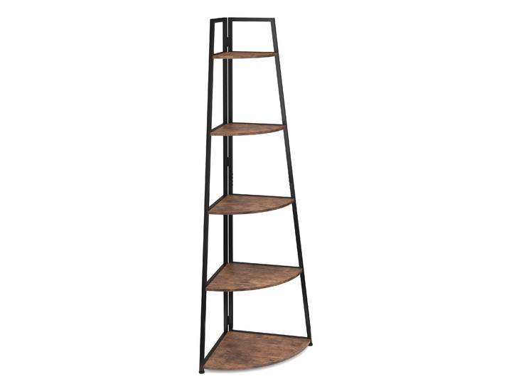 Eckregal Vintage BONITA mit 5 Ebenen 65 x 178 cm