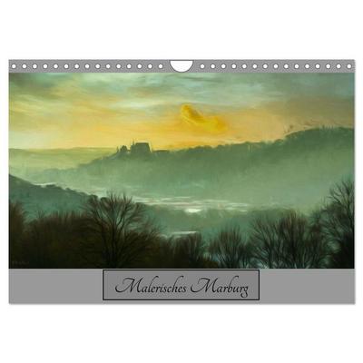 Malerisches Marburg (Wandkalender 2026 DIN A4 quer), CALVENDO Monatskalender