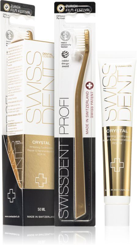 Swissdent Crystal Combo Pack Ensemble de soins dentaires