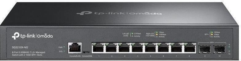 TP-Link Omada Switch SG3210X-M2(UN) met 8x GE poorten