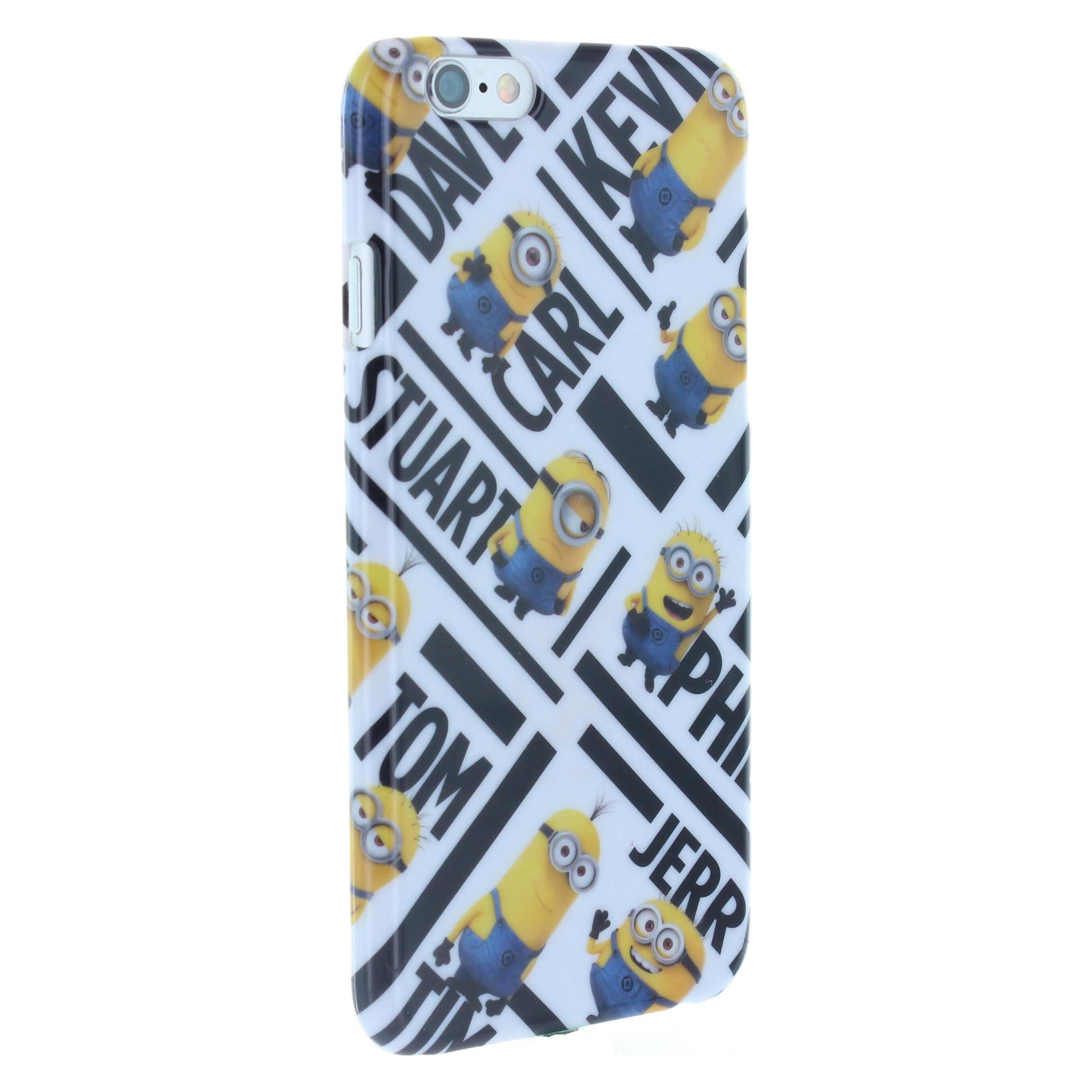 Emoji MINIONS Mobil Cover iPhone 6/6S (Apple iPhone 6, Apple iPhone 6s) (IPMN-6-MINAMES)