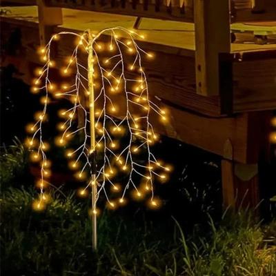 Uplift Essentials Solar Powered Garden Fireworks Lights warm White 120 Leds