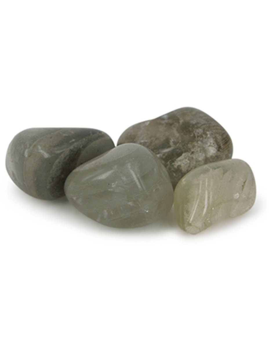 Fantoomkwarts trommelstenen 250 g (mt3-4)