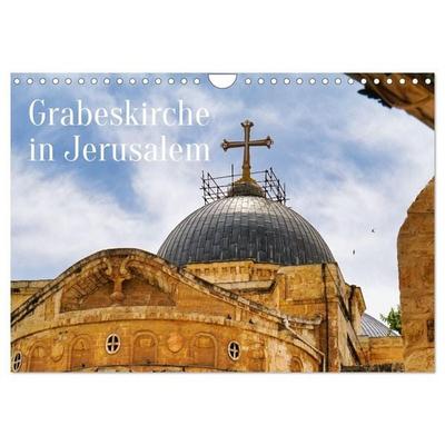 Grabeskirche in Jerusalem (Wandkalender 2027 DIN A4 quer), CALVENDO Monatskalender