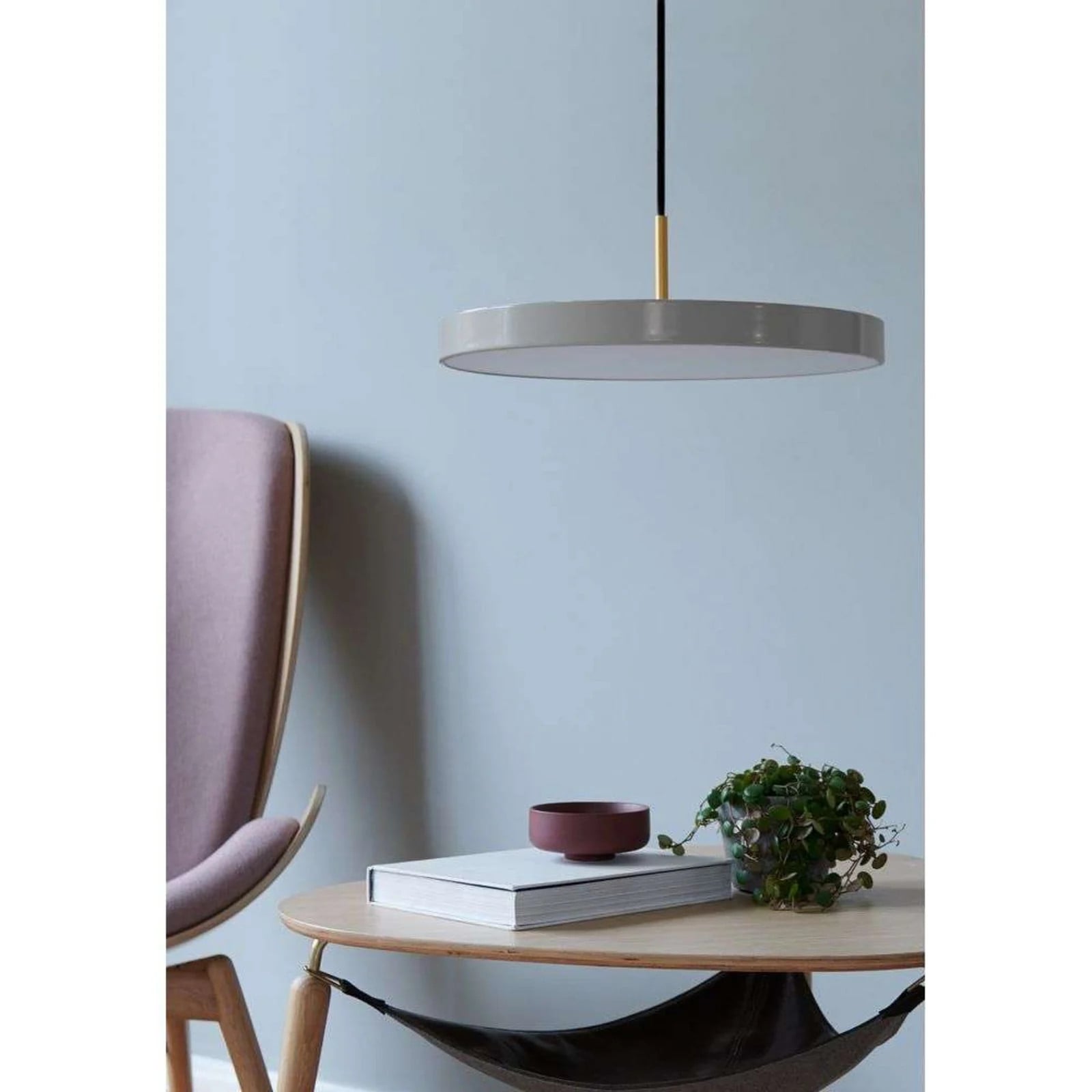 Umage Asteria LED hanglamp - Olijfgroen/Zwart - Metaal